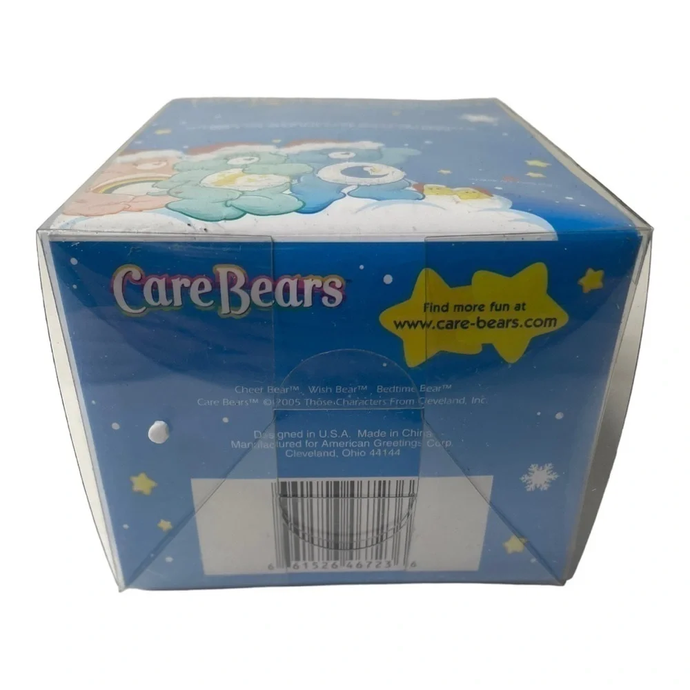 2005 American Greetings Care Bears Wish Bear Glass Ornament